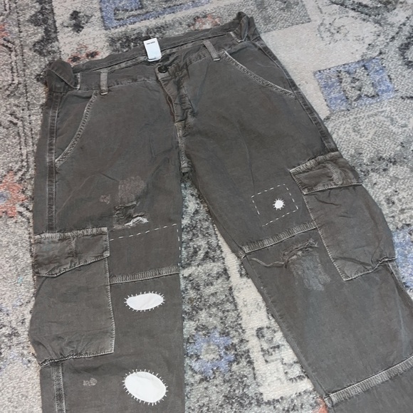 NSF Distressed Cargo Pants - Picture 2 of 7